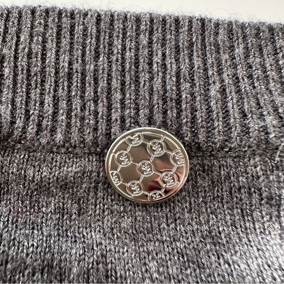 Michael Kors sweater with long sleeves and crew neckline, cotton blend - Picture 8 of 9